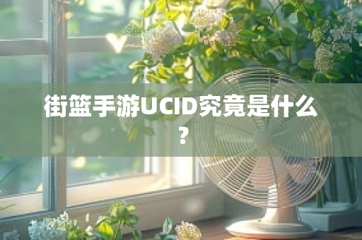 街篮手游UCID究竟是什么？