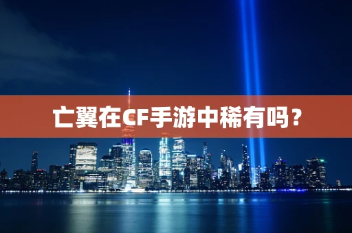 亡翼在CF手游中稀有吗？