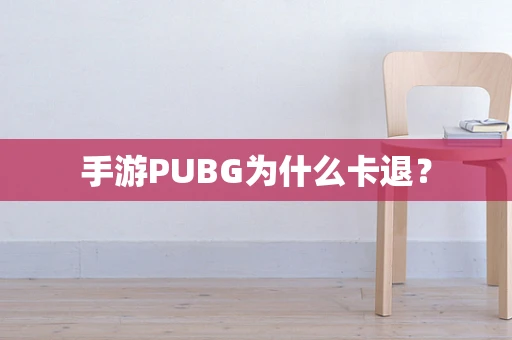 手游PUBG为什么卡退？