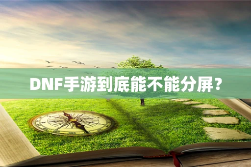 DNF手游到底能不能分屏？