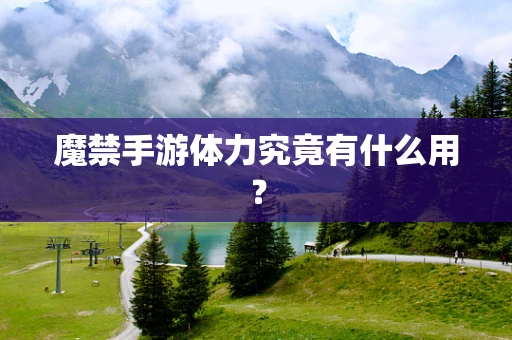 魔禁手游体力究竟有什么用？