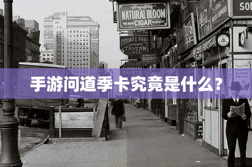 手游问道季卡究竟是什么？