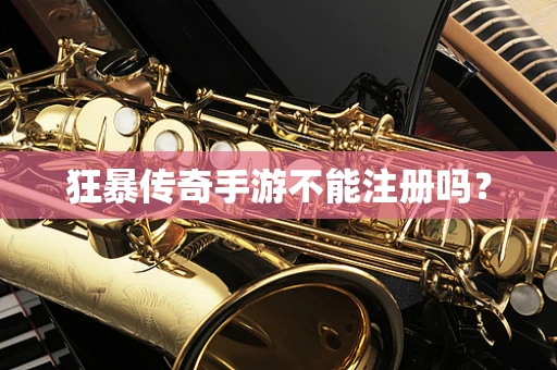 狂暴传奇手游不能注册吗？