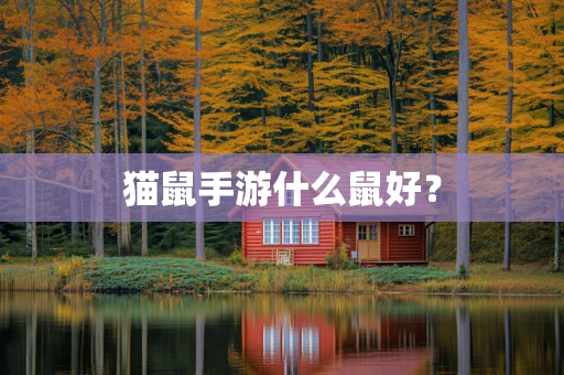 猫鼠手游什么鼠好？