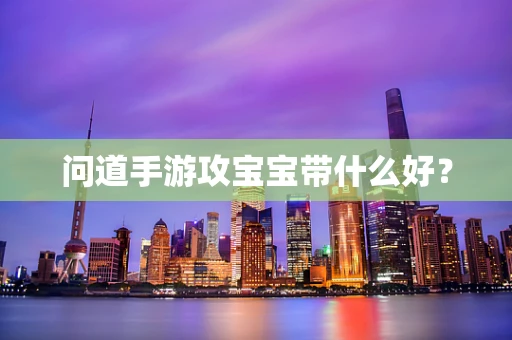问道手游攻宝宝带什么好？