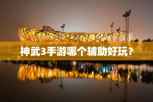 神武3手游哪个辅助好玩？