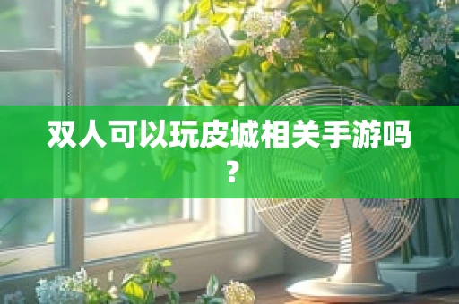 双人可以玩皮城相关手游吗？