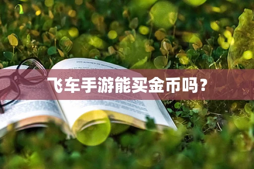 飞车手游能买金币吗？
