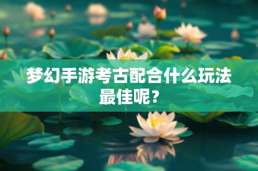 梦幻手游考古配合什么玩法最佳呢？