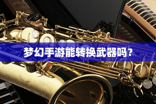 梦幻手游能转换武器吗？