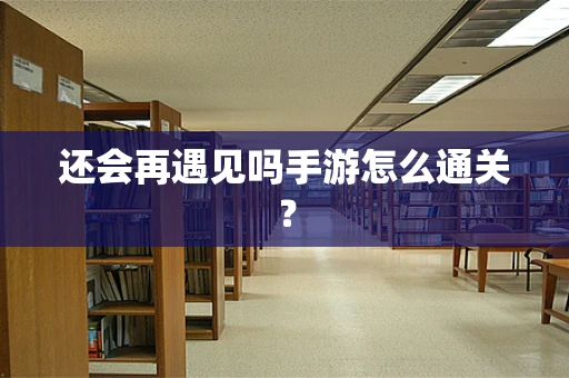 还会再遇见吗手游怎么通关？