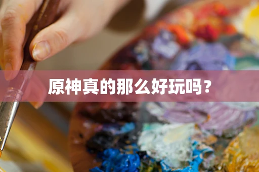 原神真的那么好玩吗？