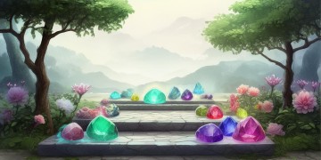 手游峨眉该打什么属性石头？