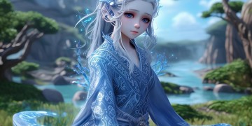 手游问道蓝采和究竟长什么样子？